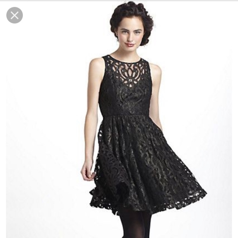 Tracy Reese Anthropologie Mariposa Lace Dress 8
